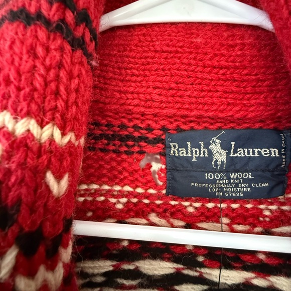Vintage iconic POLO Ralph Lauren sweater small - Picture 6 of 6